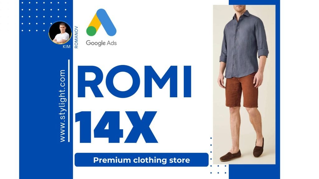 Google Ads Campaign for Premium Clothing Store Generates 14x ROAS with $28,050 Investment Increases Sales by 627% with Google Ads