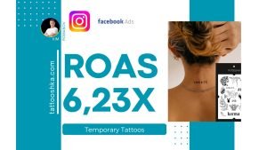 Temporary tattoos Brand Instagram Ads Case Study